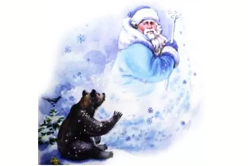 Сказка "Заяц, косач, медведь и Дед Мороз" — Бианки В.В.