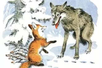 Лиса и волк — русская народная сказка